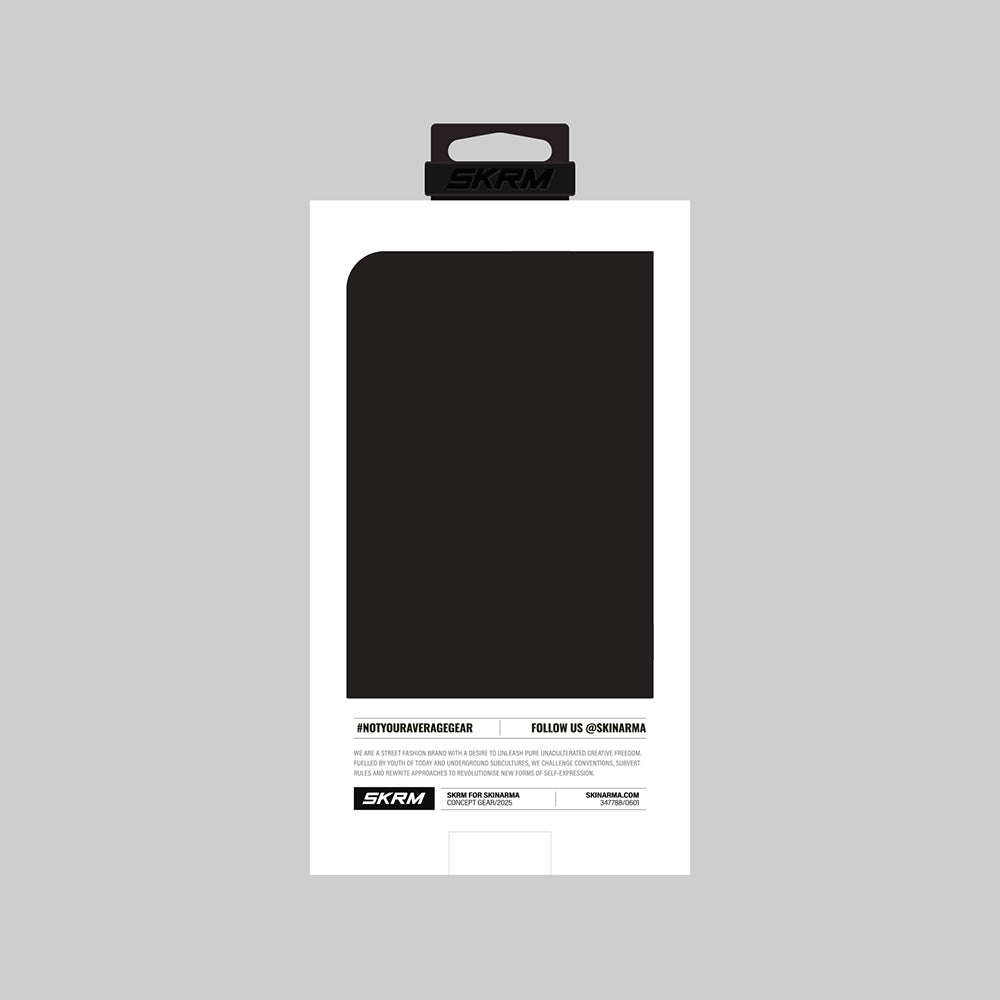 Galaxy S25 Ultra Kılıf Skinarma M-safe Şarj Özellikli Yazı Desenli Airbag Tasarımlı Orion Kapak Şeffaf