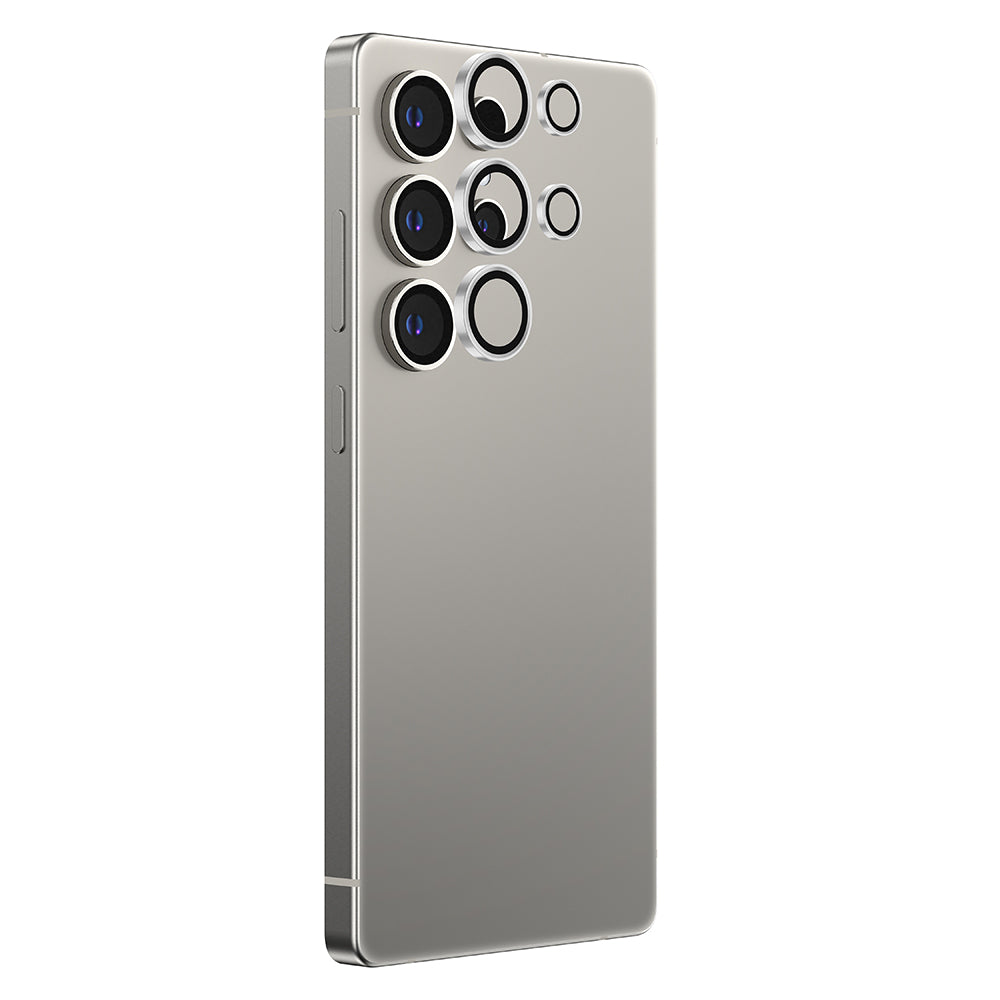 Galaxy S25 Ultra Amazingthing Anti Reflective Kamera Lens Koruyucu + Kolay Uygulama Aparatlı Şeffaf