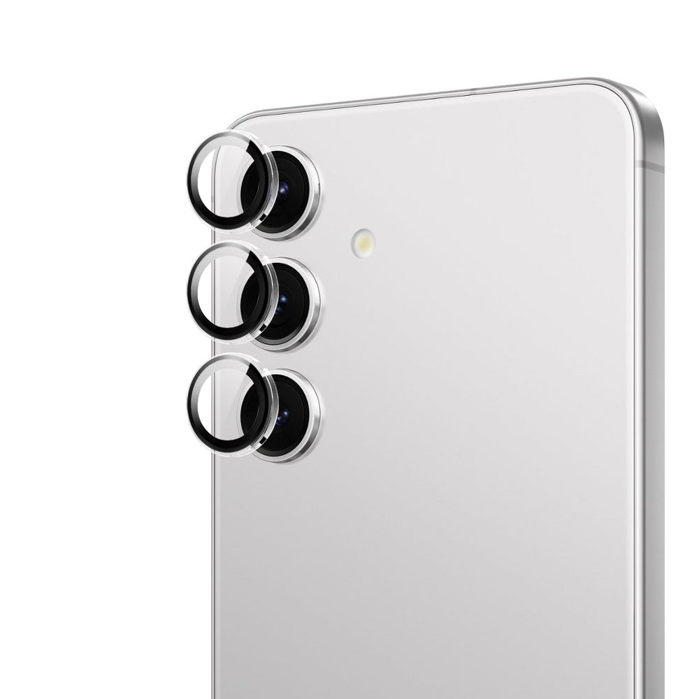 Galaxy S25 Wiwu LG-009 Lens Guard Oleofobik Anti Reflective Kamera Lens Koruyucu + Kolay Uygulama Aparatlı Şeffaf