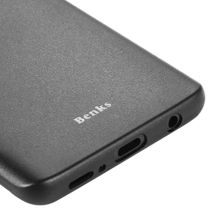 Galaxy S9 Kılıf Benks Lollipop Protective Kapak Transparan Siyah