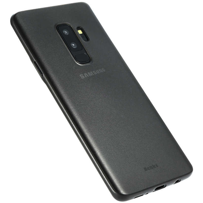 Galaxy S9 Plus Kılıf Benks Lollipop Protective Kapak Transparan Siyah