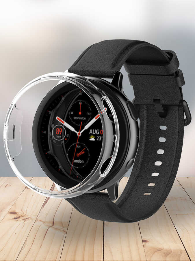 Galaxy Watch Active 2 40mm Kılıf Araree Nukin Kapak Renksiz