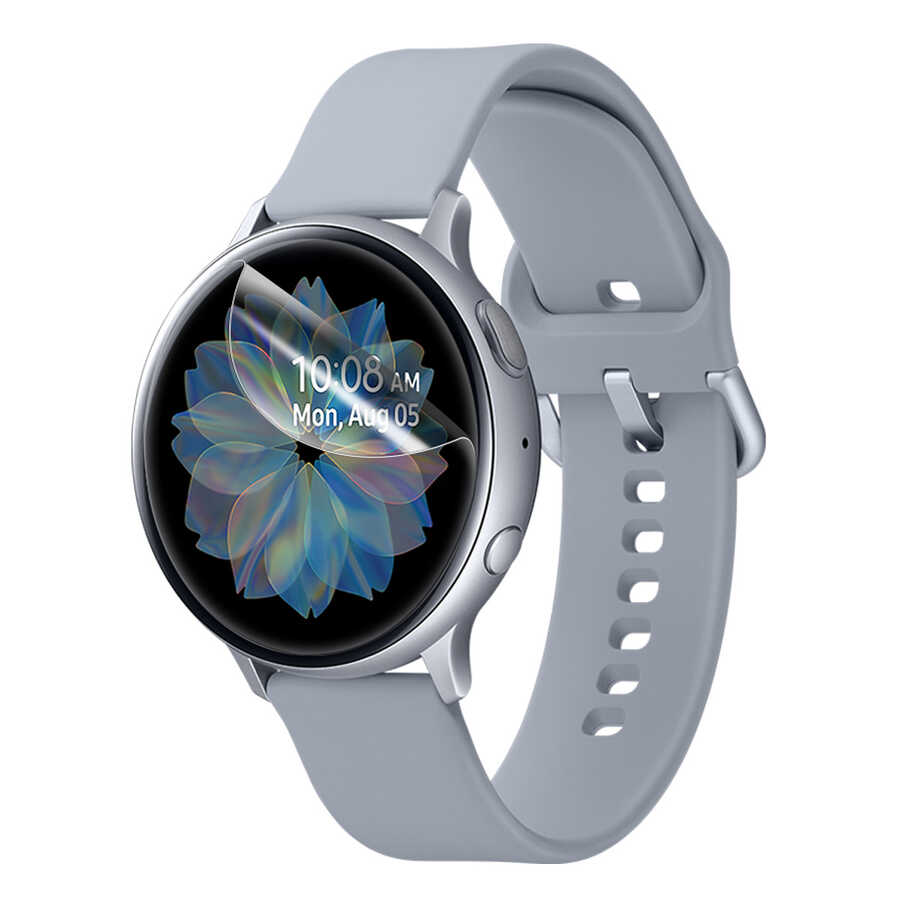 Galaxy Watch Active 2 44mm Araree Pure Diamond Pet Ekran Koruyucu Renksiz