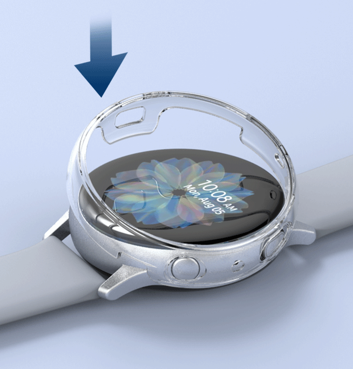 Galaxy Watch Active 2 44mm Kılıf Araree Nukin Kapak Renksiz