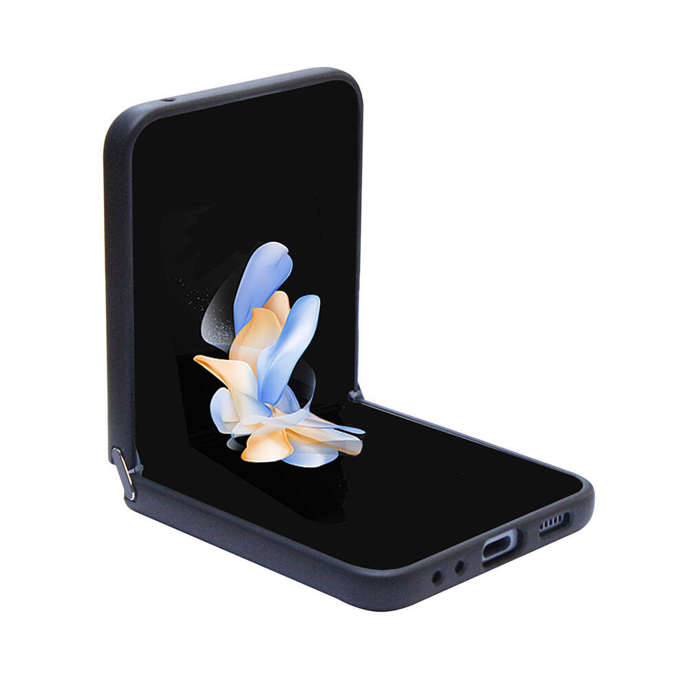 Galaxy Z Flip 5 Kılıf Guess Orjinal Lisanslı Yazı Logolu Glitter Script Kapak Gold