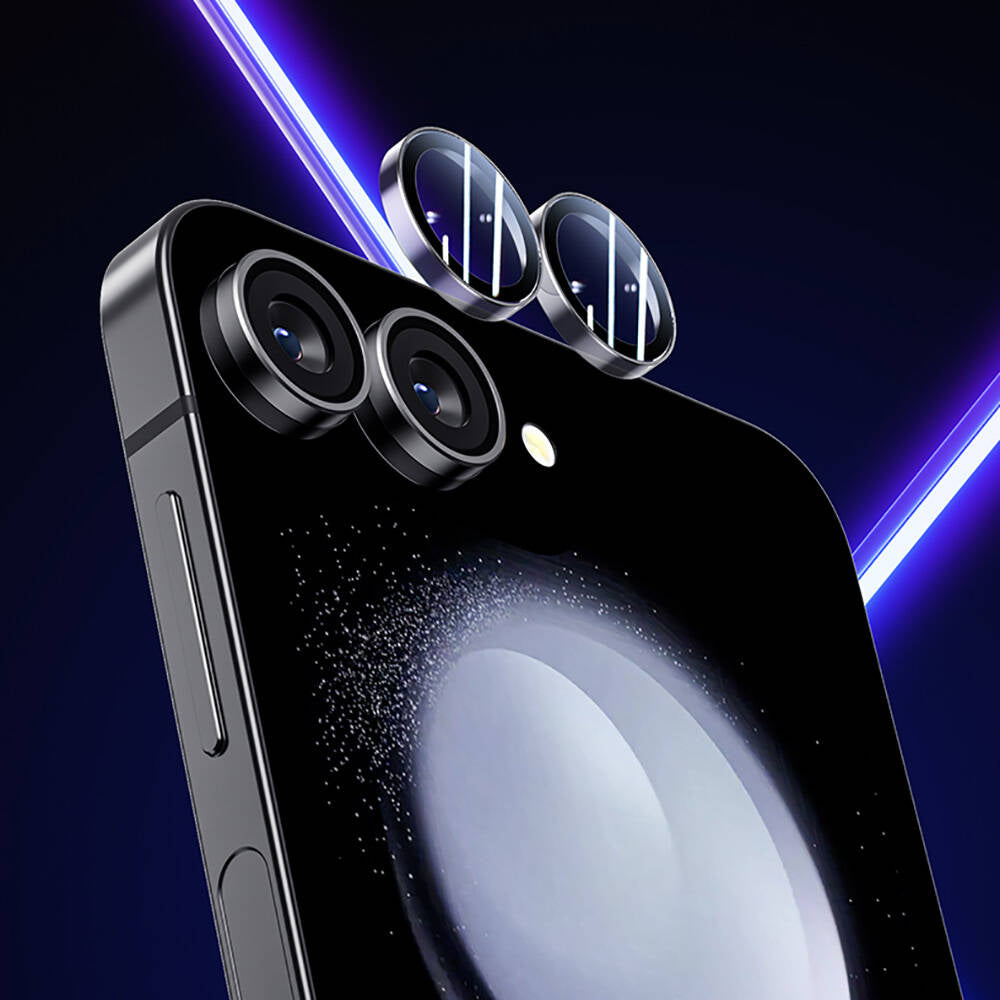 Galaxy Z Flip 6 Benks King Kong Kamera Lens Koruyucu Gümüş