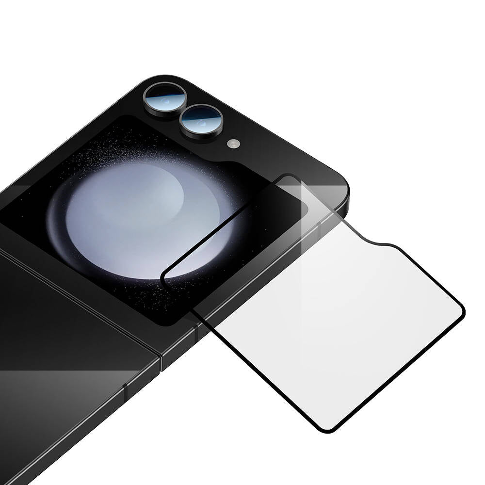 Galaxy Z Flip 6 Benks Ultra Shield Ekran Koruyucu + Kolay Uygulama Aparatlı Siyah
