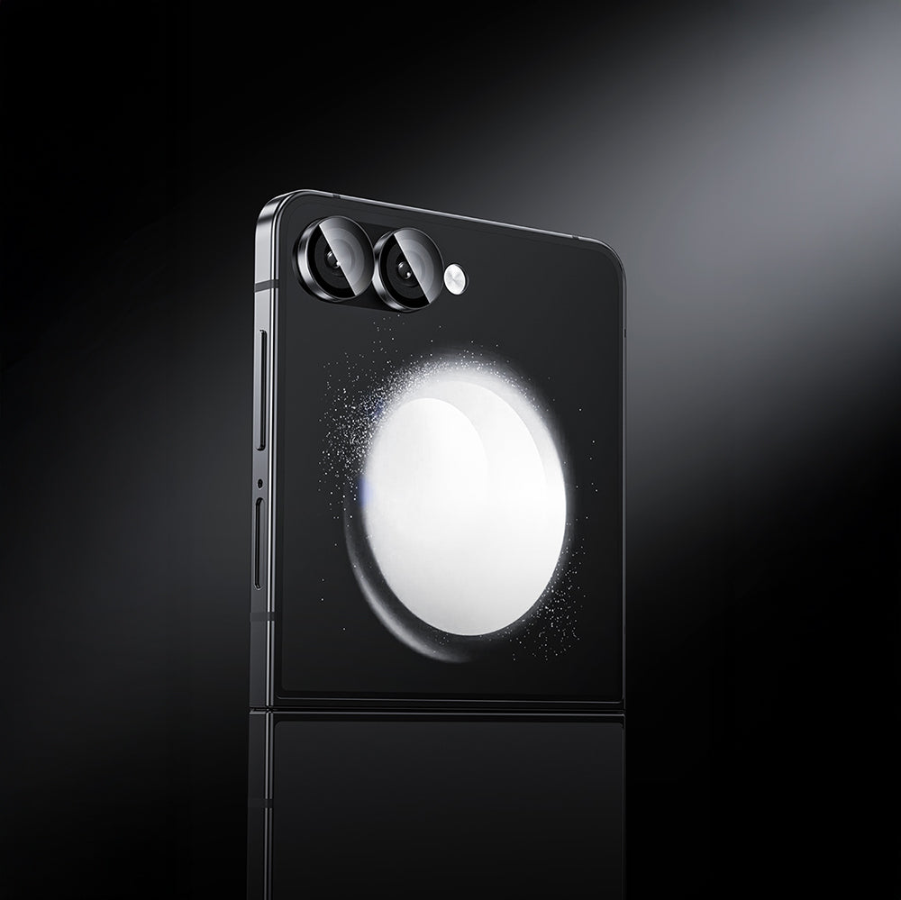 Galaxy Z Flip 7 Benks AR Glass Warrior Premium Cam Kamera Lens Koruyucu Şeffaf