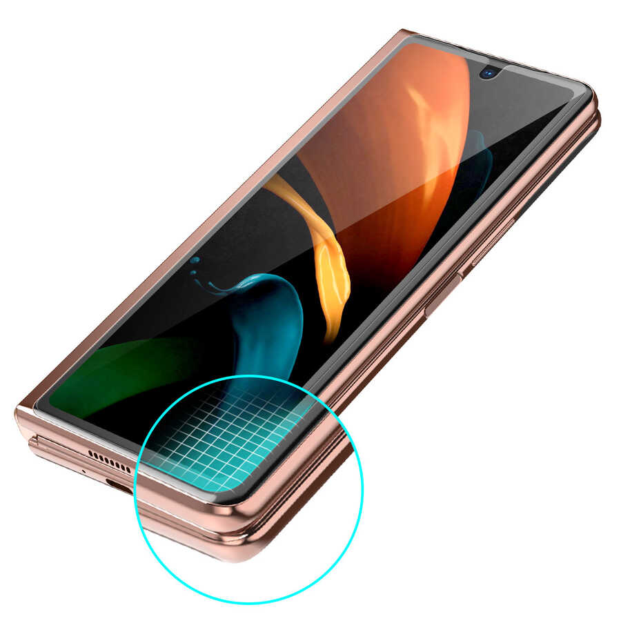 Galaxy Z Fold 2 Araree Pure Diamond Pet Ekran Koruyucu Renksiz