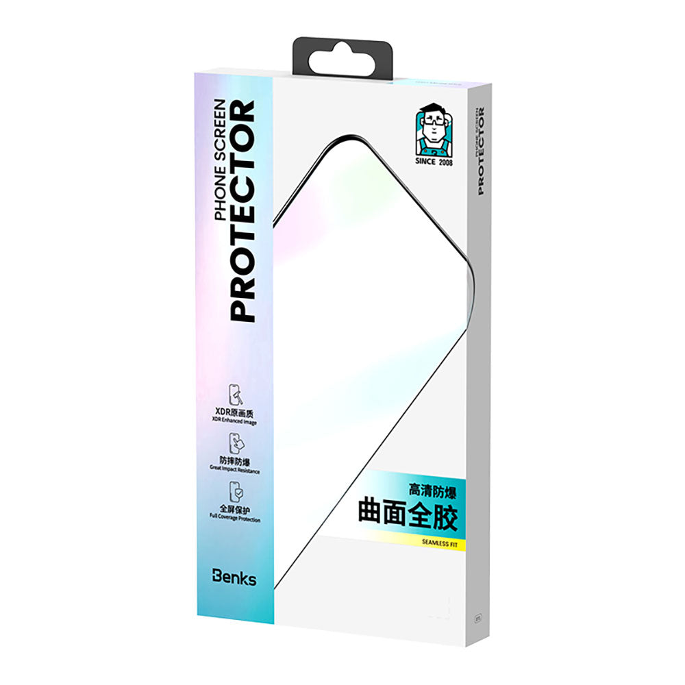 Galaxy Z Fold 5 Benks Combo Üçlü Aksesuar Seti (600D Kevlar Kapak + Corning Ekran Koruyucu + Kamera Lens Koruyucu) Siyah