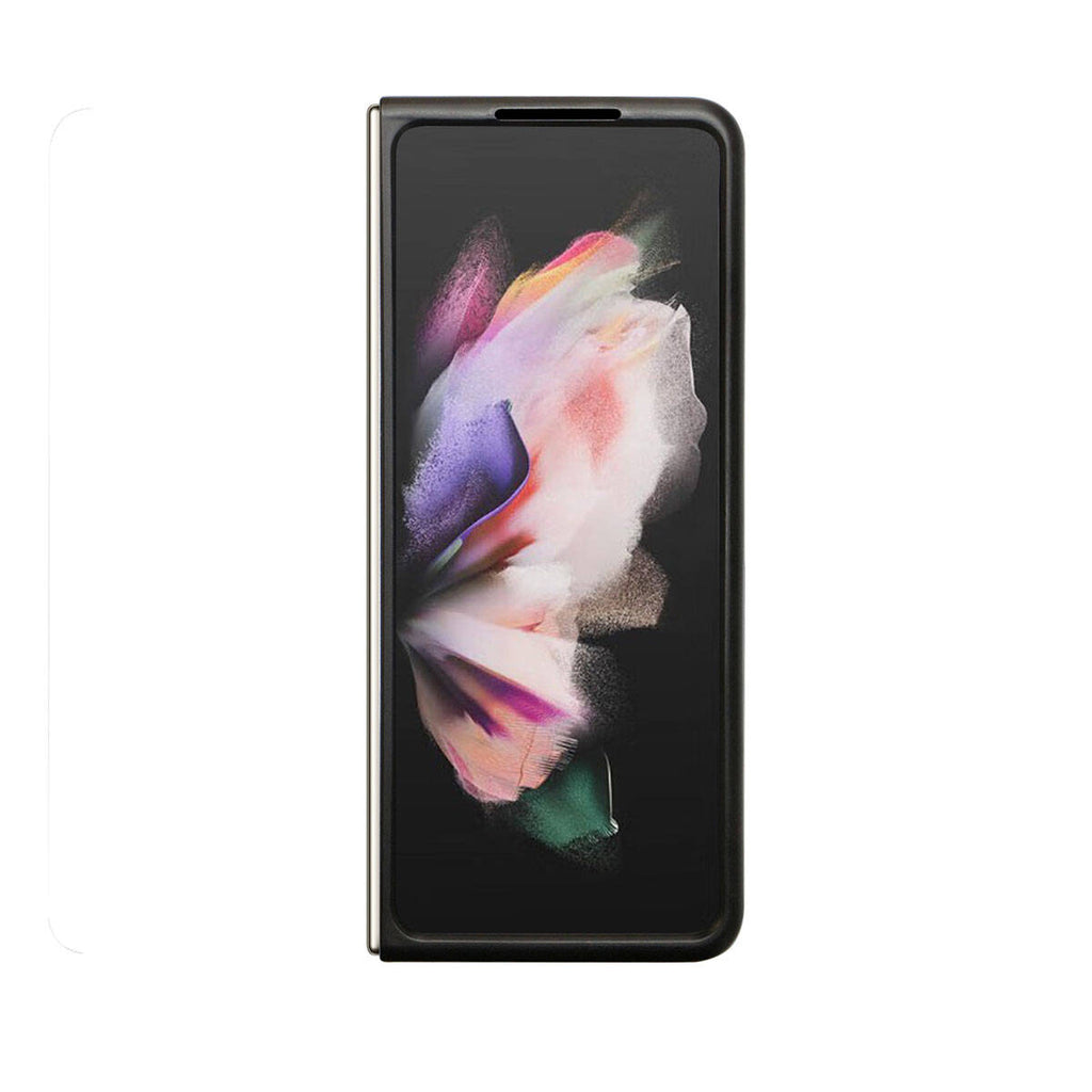 Galaxy Z Fold 5 Kılıf AMG M-safe Şarj Özellikli Büyük Logo Dizayn Orjinal Lisanslı Kapak Siyah