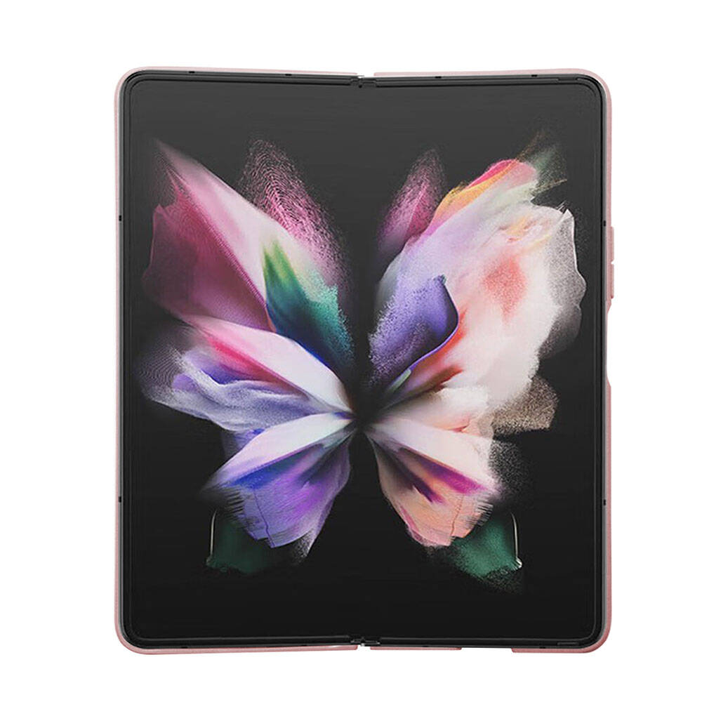 Galaxy Z Fold 5 Kılıf Guess Orjinal Lisanslı Yazı Logolu Glitter Script Kapak Gold