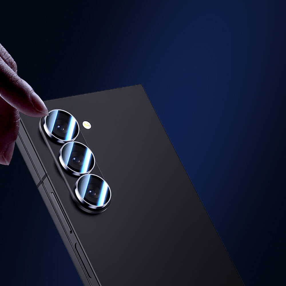 Galaxy Z Fold 6 Benks King Kong Kamera Lens Koruyucu Gümüş