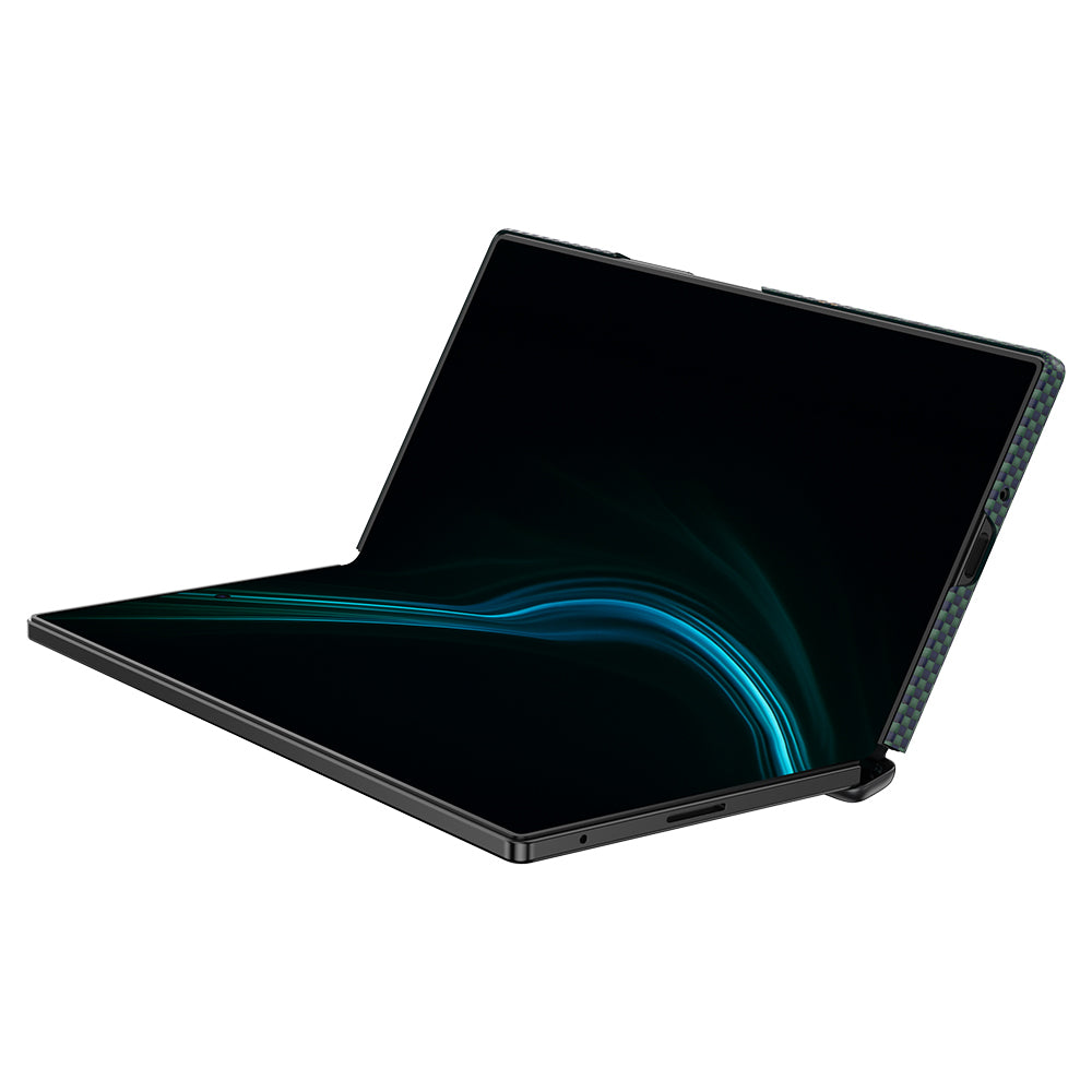 Galaxy Z Fold 7 Benks ArmorAir Aurora Grand Combo Üçlü Aksesuar Seti (Ön Arka Kevlar Kapak + Ekran Koruyucu) Yeşil