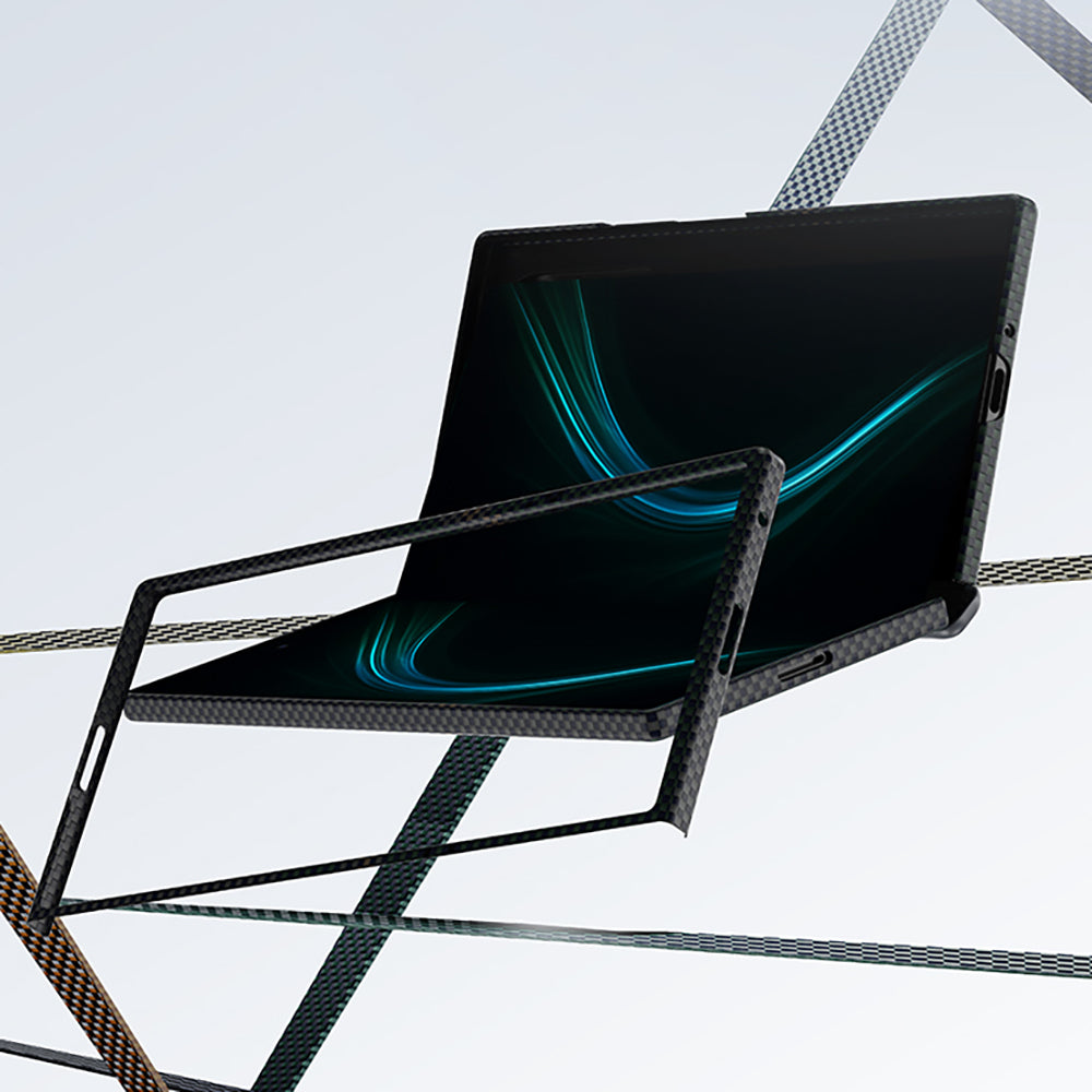 Galaxy Z Fold 7 Benks ArmorAir Aurora Grand Combo Üçlü Aksesuar Seti (Ön Arka Kevlar Kapak + Ekran Koruyucu) Yeşil