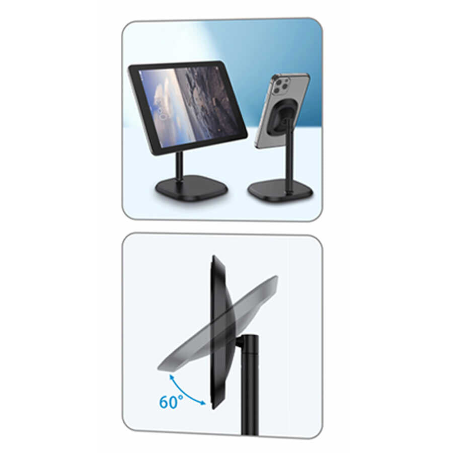 Go Des GD-HD702 Masa Tablet - Telefon Tutucu Siyah