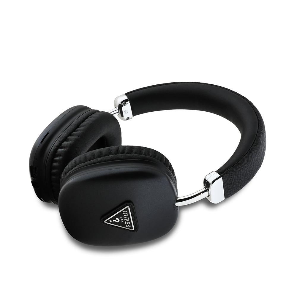 Guess Orjinal Lisanslı PU Üçgen Logolu Kulak Üstü Bluetooth Kulaklık Gold