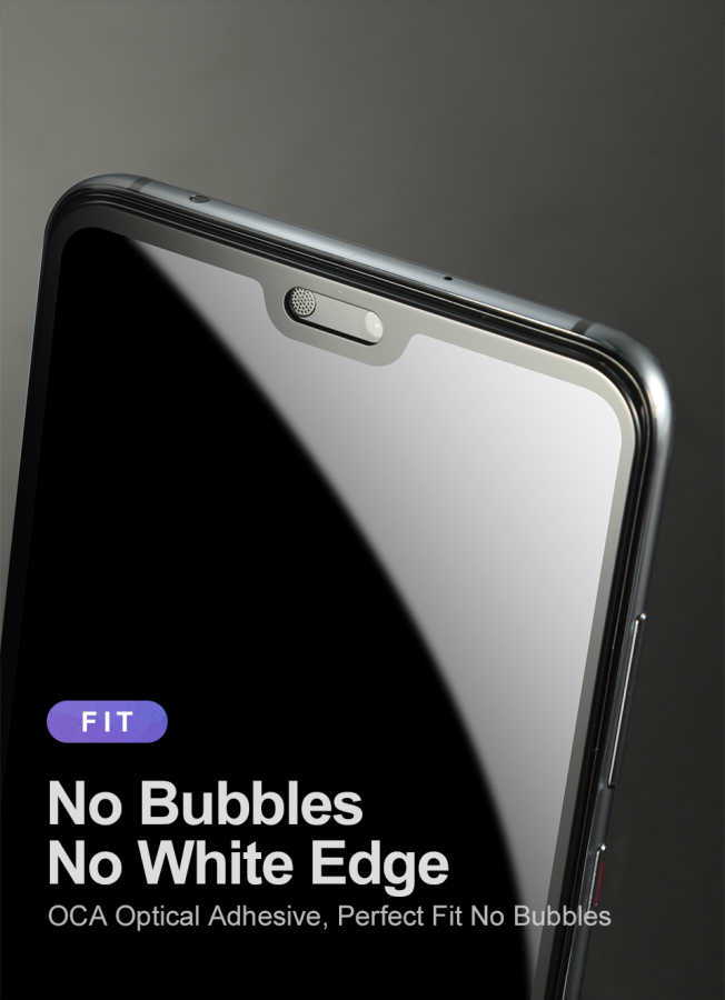 Huawei P20 Benks 0.3mm V Pro Ekran Koruyucu Siyah