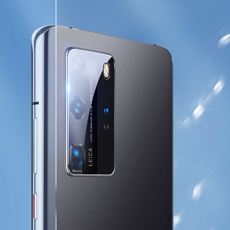 Huawei P40 Pro Benks Full Kamera Lens Koruyucu Film Renksiz