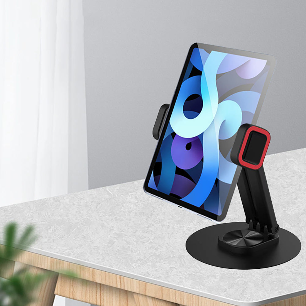 Jmary MK-63 Ayarlanabilir Katlanabilir 360 Derece Dönebilen Telefon ve Tablet Standı Siyah