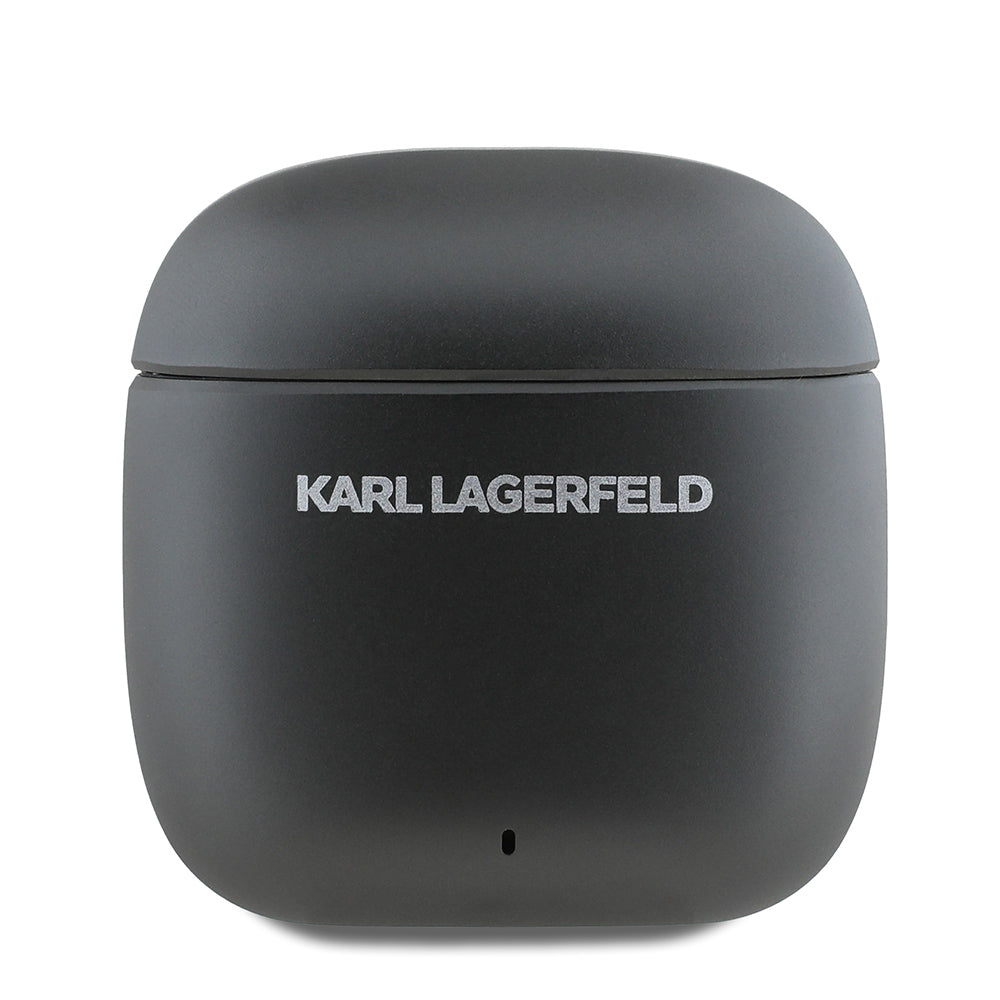 Karl Lagerfeld Orjinal Lisanslı ANC/ENC Özellikli Baskı Logolu Bluetooth Kulaklık v5.4 Siyah