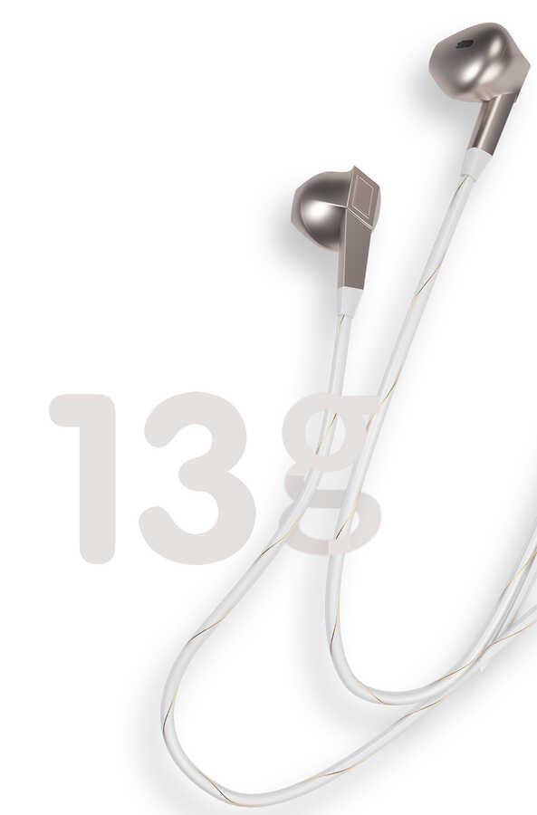 Lapas A4 3.5mm Kulaklık Gümüş