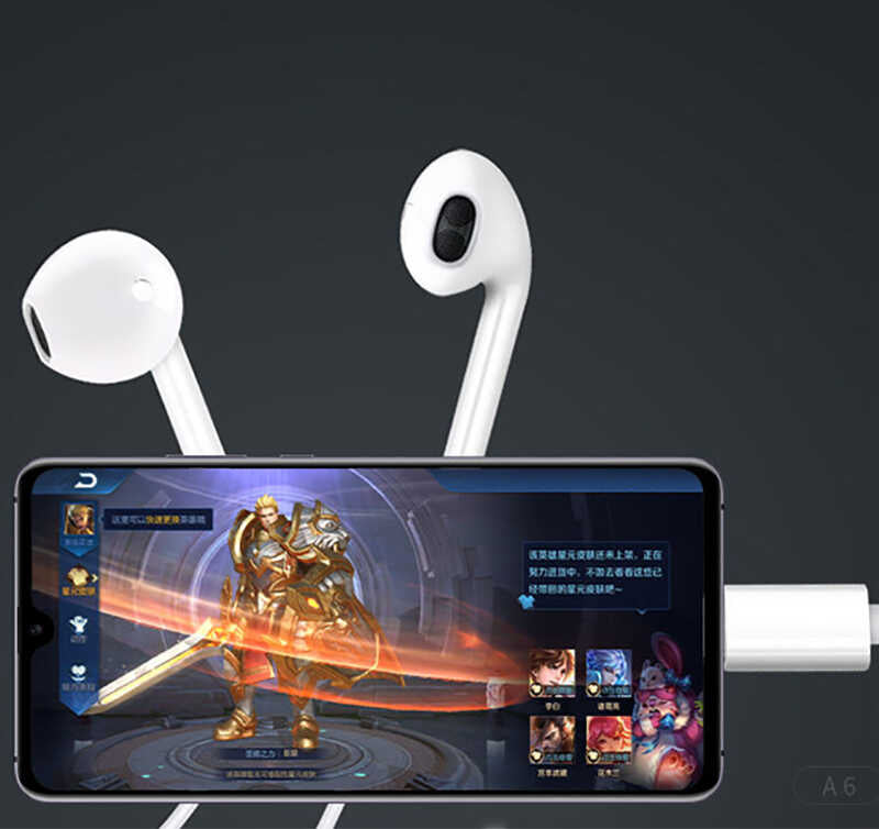 Lapas A6 Type-C Kulaklık Beyaz