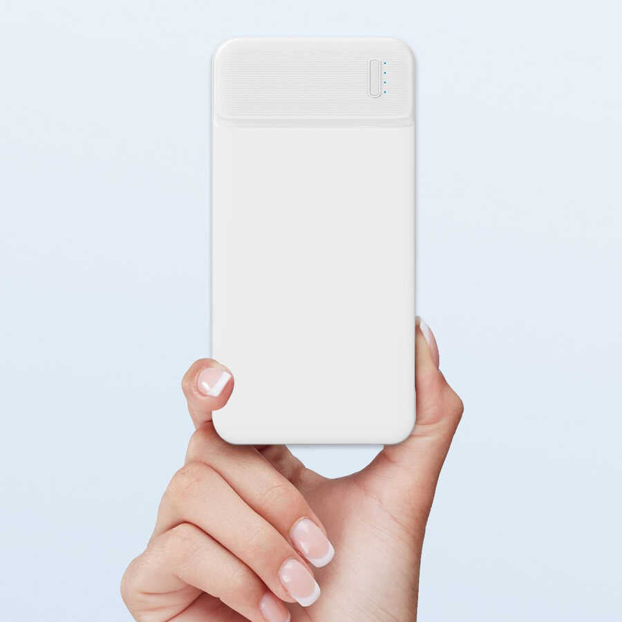 Lapas C01 10000 Mah Powerbank Beyaz