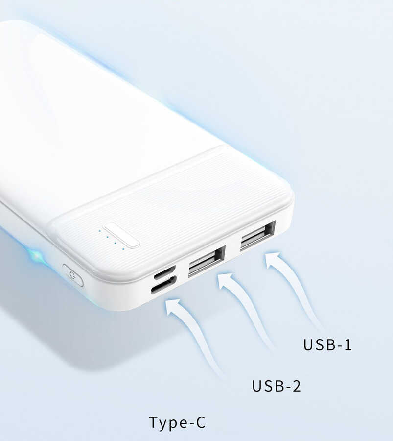 Lapas C01 10000 Mah Powerbank Siyah