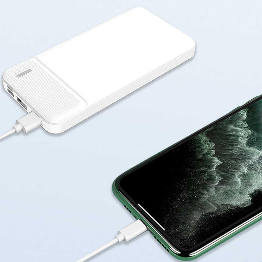 Lapas C01 10000 Mah Powerbank Beyaz