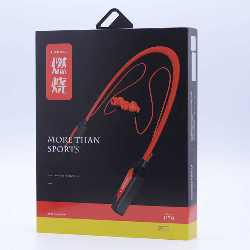 Lapas E50 Bluetooth Kulaklık Kırmızı