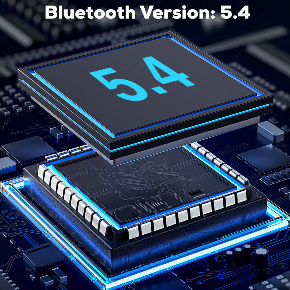 Lapas LP-HD003 RGB LED Işıklı Kulak Üstü Bluetooth v5.4 Kulaklık Krem