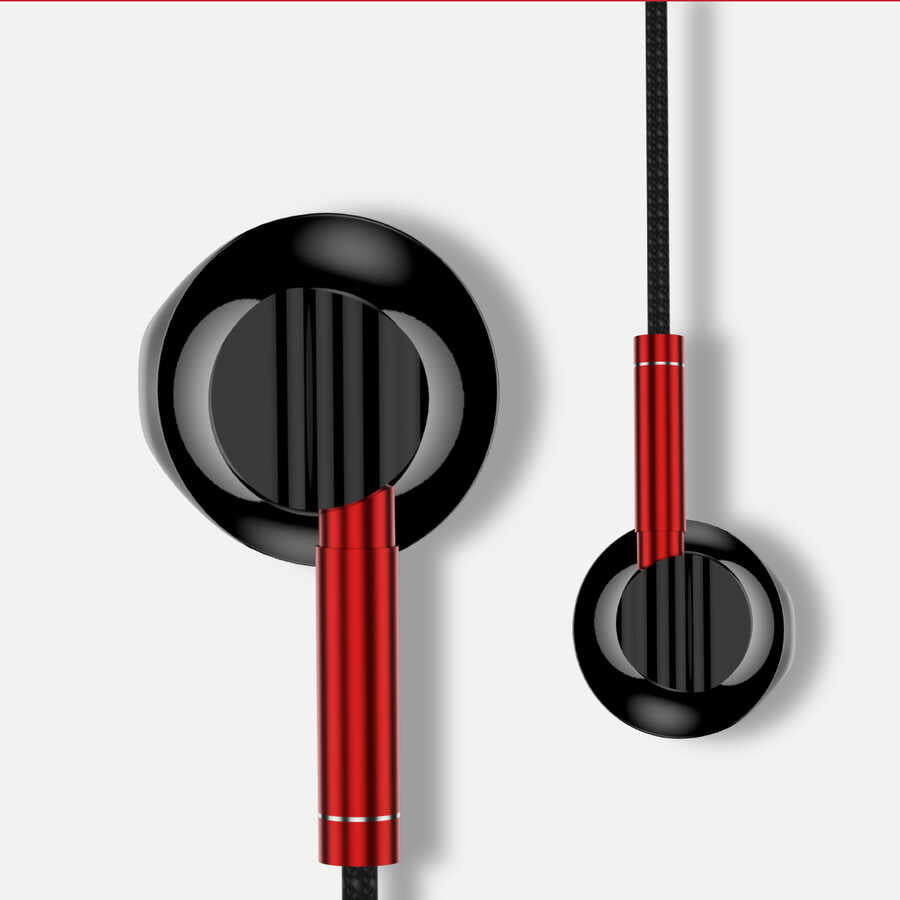 Lapas LY700 3.5mm Kulaklık Siyah-Kırmızı