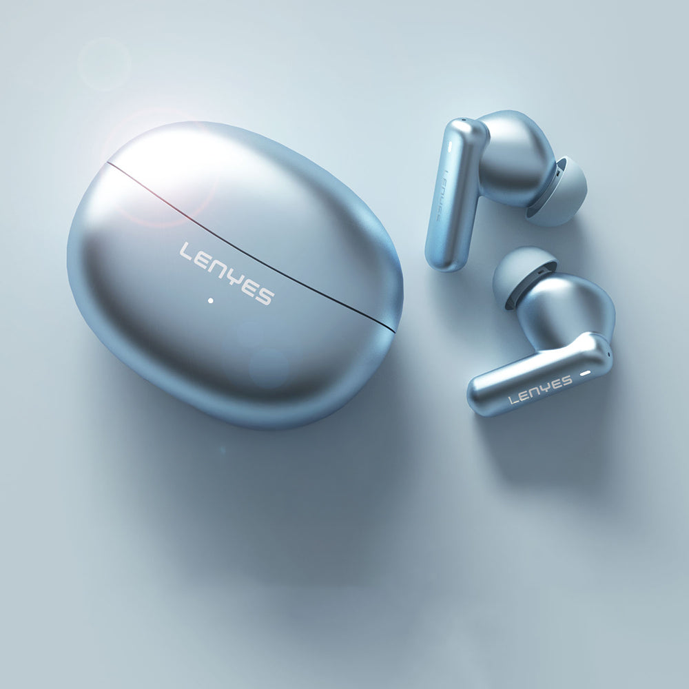 Lenyes Air 100 ANC Özellikli ENC Teknolojili Kulak İçi Bluetooth v5.3 Kulaklık Siyah