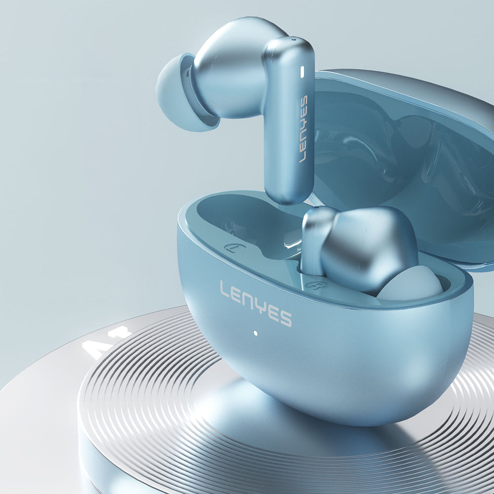 Lenyes Air 100 ANC Özellikli ENC Teknolojili Kulak İçi Bluetooth v5.3 Kulaklık Beyaz