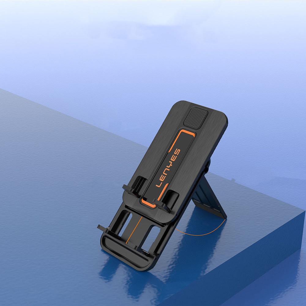 Lenyes CR129 Katlanabilir Ayarlanabilir Telefon ve Tablet Standı Siyah