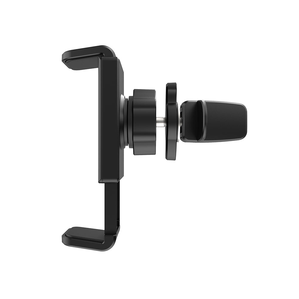 Lenyes CR144 360° Dönebilen Havalandırma Tasarım Araç Telefon Tutucu Siyah