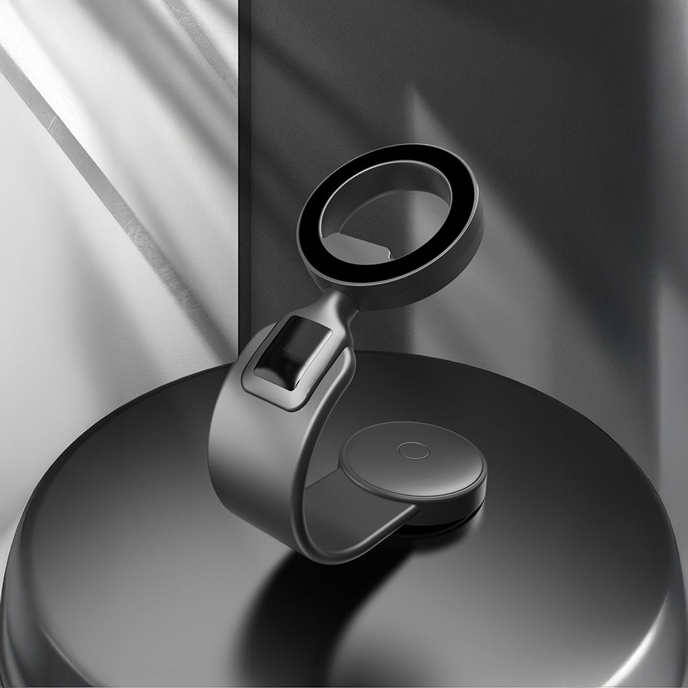 Lenyes CR185 Magnetik M-safe Uyumlu Bükülebilen Eğimi ve Düz Zemin Araç Telefon Tutucu Siyah