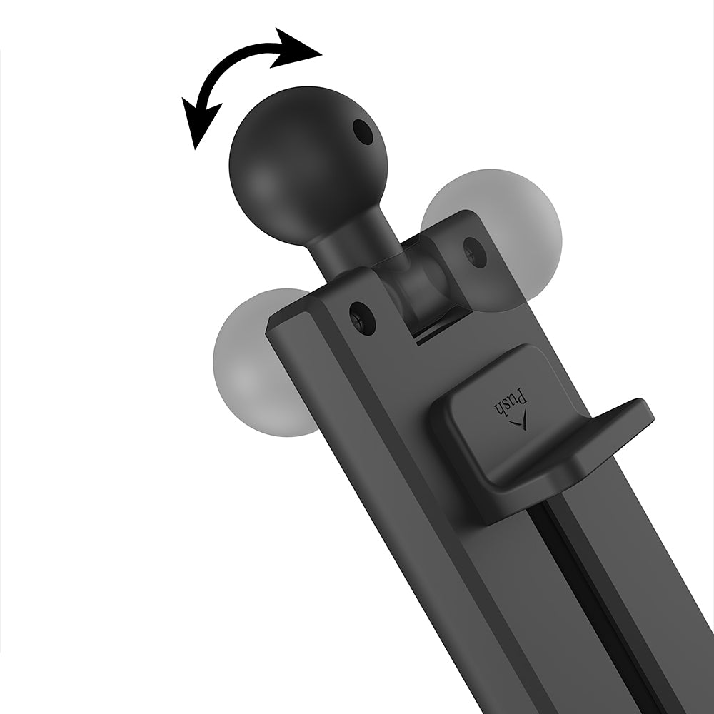 Lenyes CR187 Oynar Başlıklı Magnetik Masa Telefon Tutucu Siyah