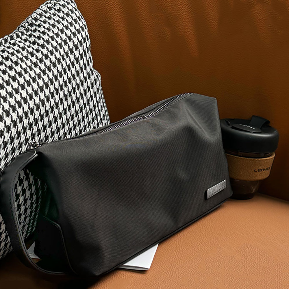 Lenyes LB521 Martin Serisi Su Geçirmez Aşınmaya ve Çizilmeye Dayanıklı Aksesuar Çantası Siyah