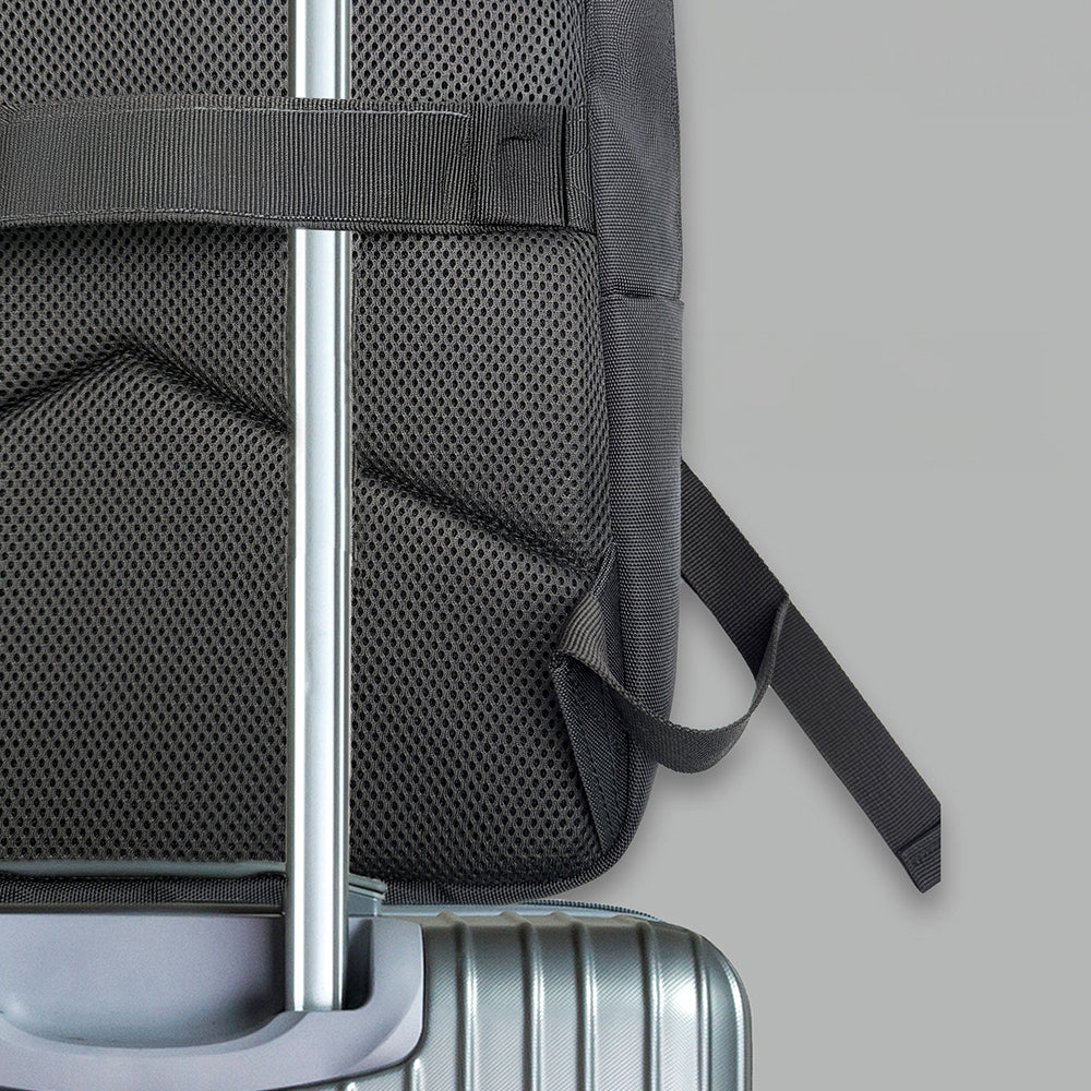 Lenyes LB550 Voyagers Serisi 1200D Su Geçirmez Seyahat Sırt Çantası Siyah