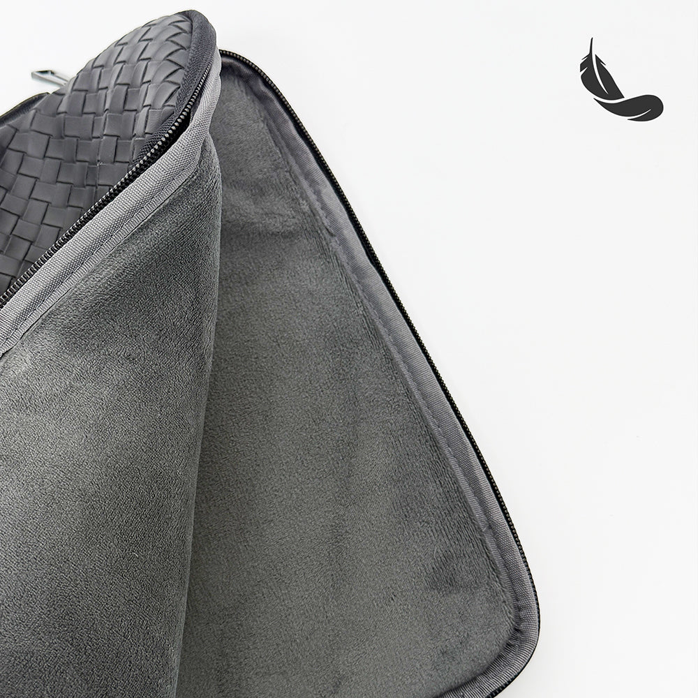 Lenyes LB555 Voyagers Serisi 1200D Su Geçirmez 13-14 inç Laptop Çantası Siyah