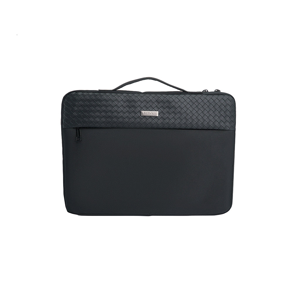 Lenyes LB555 Voyagers Serisi 1200D Su Geçirmez 13-14 inç Laptop Çantası Siyah