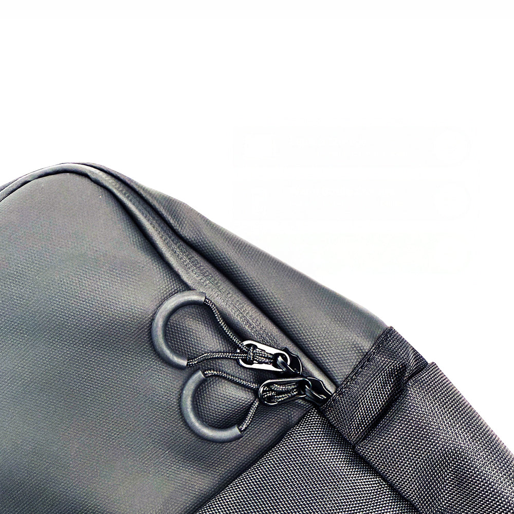 Lenyes LB572 Creator Serisi Su Geçirmez Polyester Kumaş Şok Emici Katmanlı Sırt Çantası Siyah