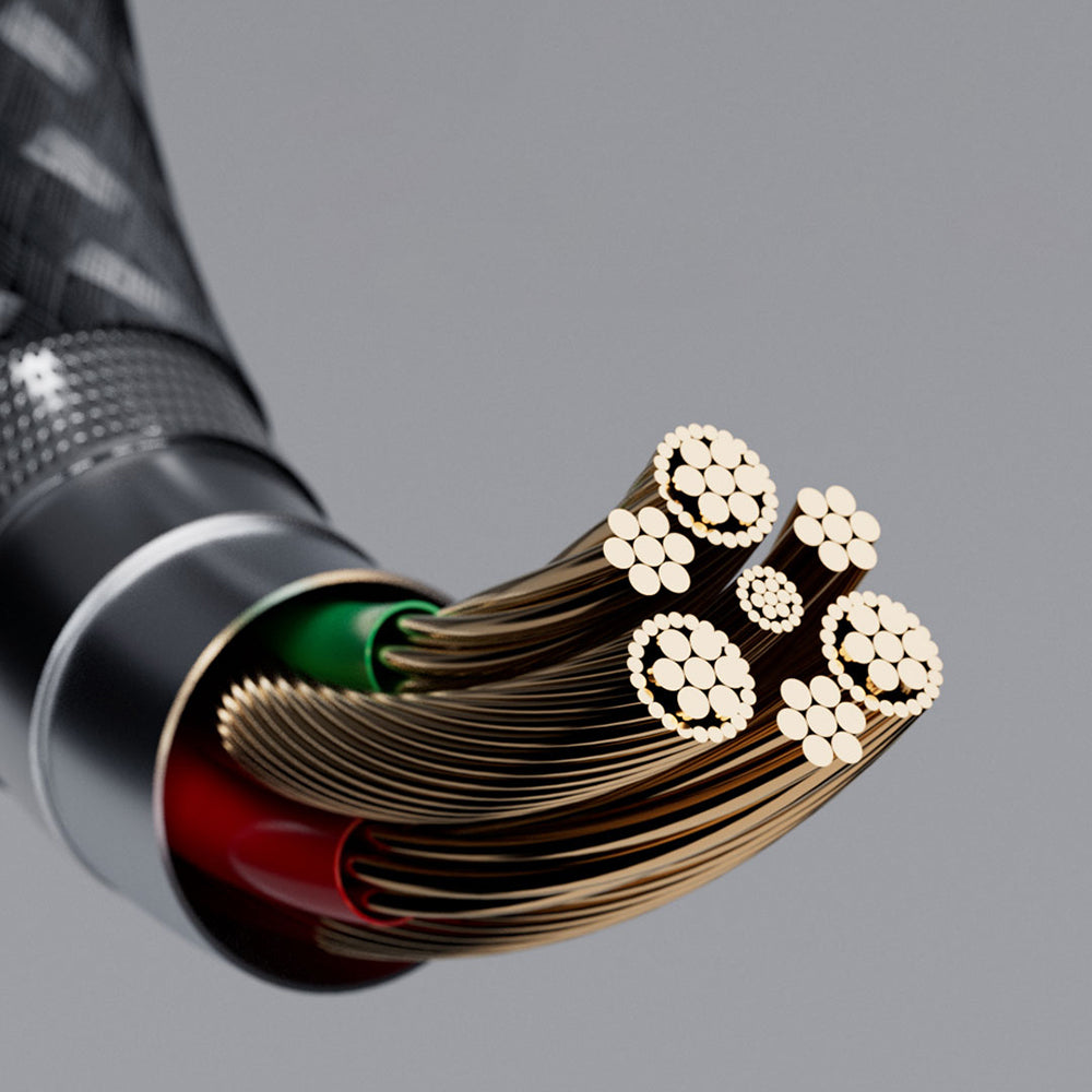 Lenyes LC522 Type-C to Type-C Hızlı Şarj Özellikli Data ve Şarj Kablosu 240W 1.2M Siyah