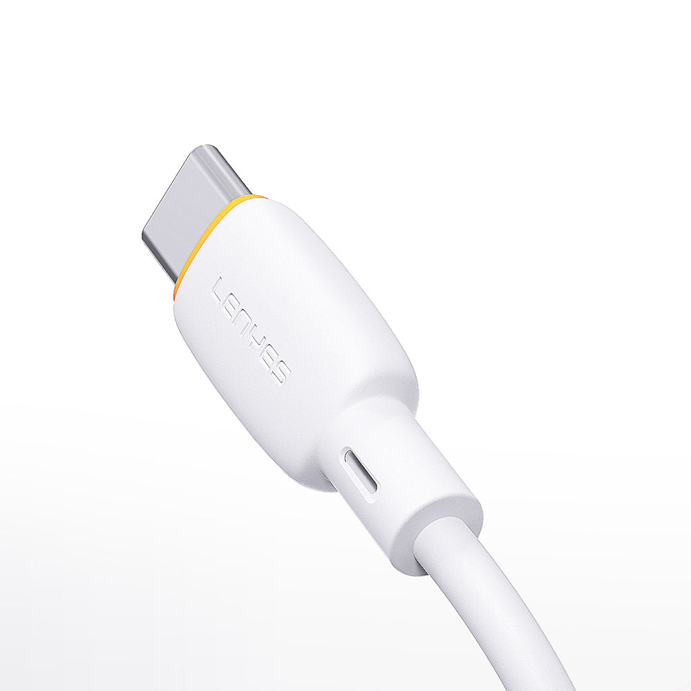 Lenyes LC548-TC USB-A to Type-C Data ve Şarj Kablosu 12W 1M Beyaz