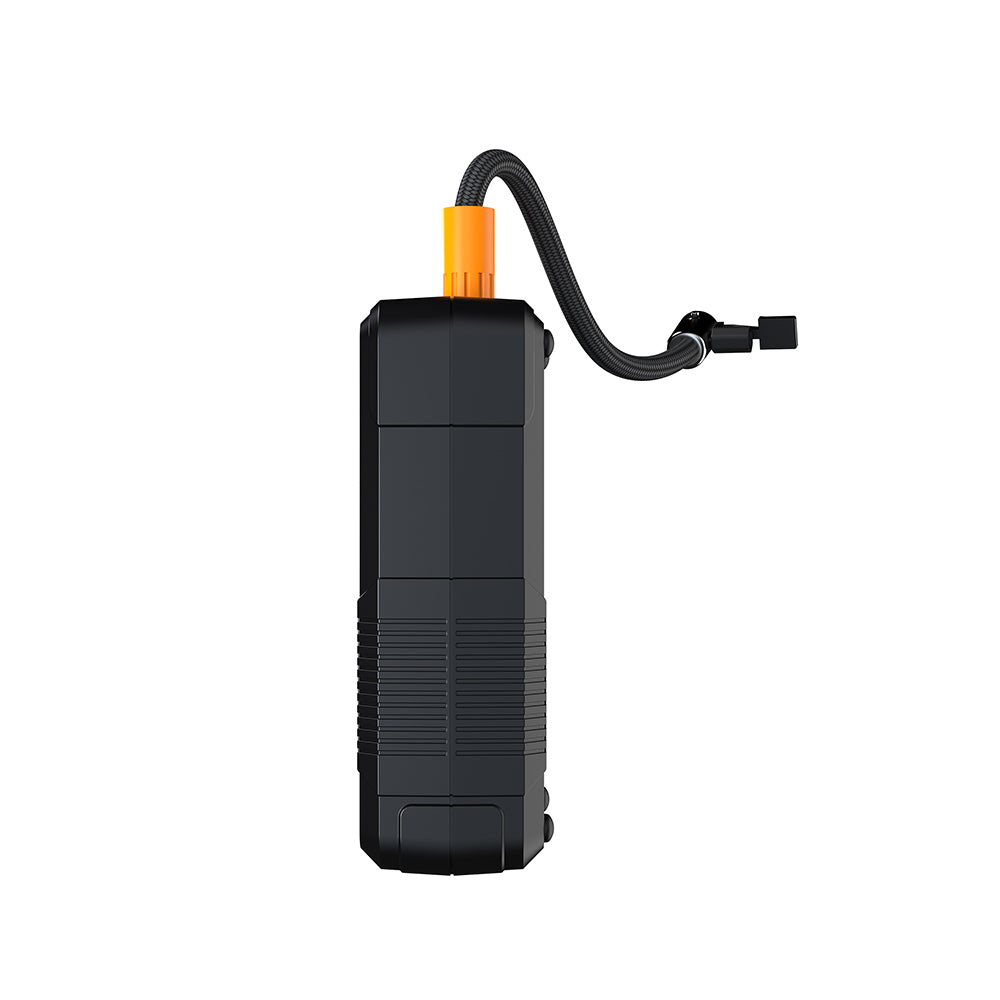 Lenyes LCI201 Oto Araç Lastik Şişirme Pompası Çok Modlu Dijital Ekranlı Araç Hava Kompresörü Siyah