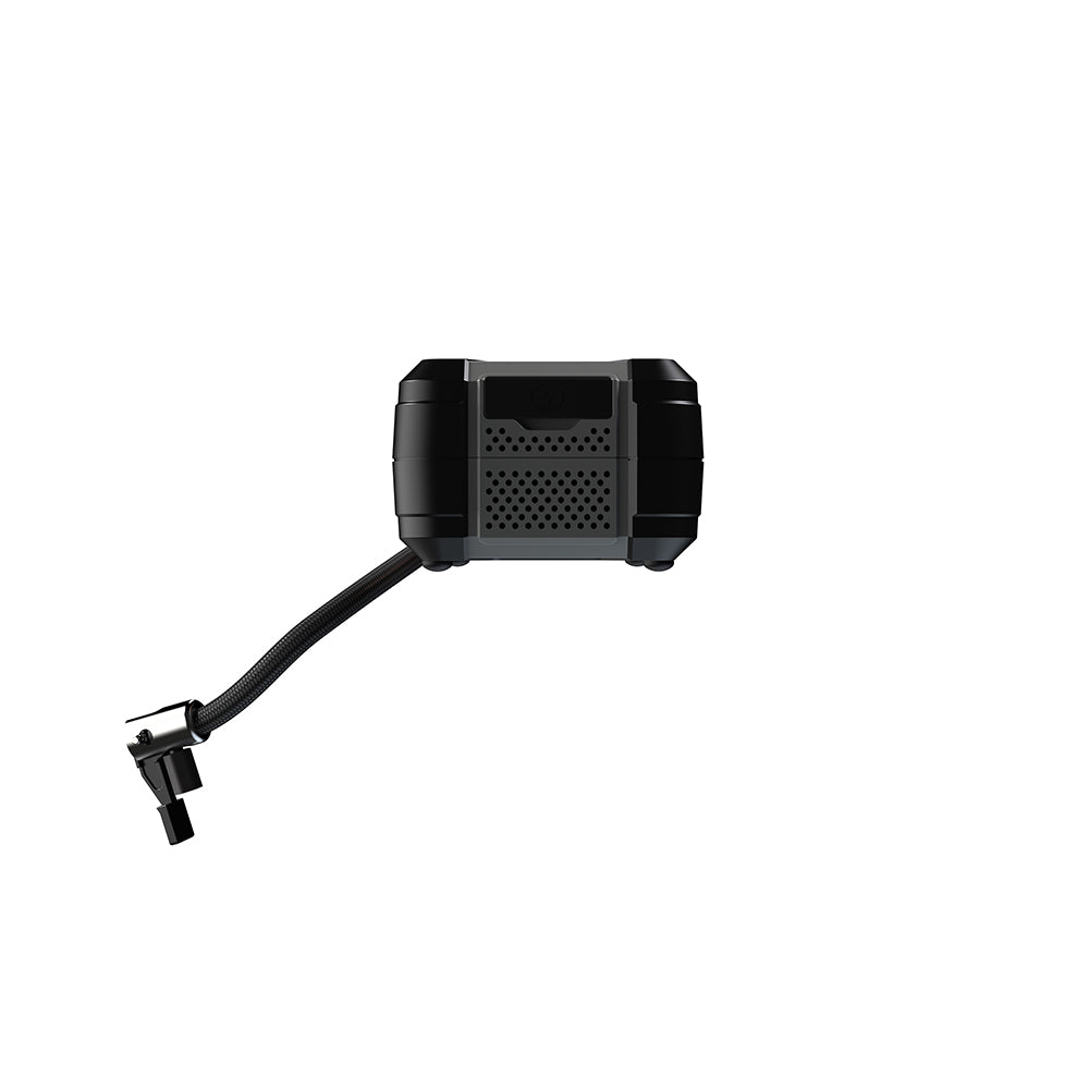 Lenyes LCI201 Oto Araç Lastik Şişirme Pompası Çok Modlu Dijital Ekranlı Araç Hava Kompresörü Siyah