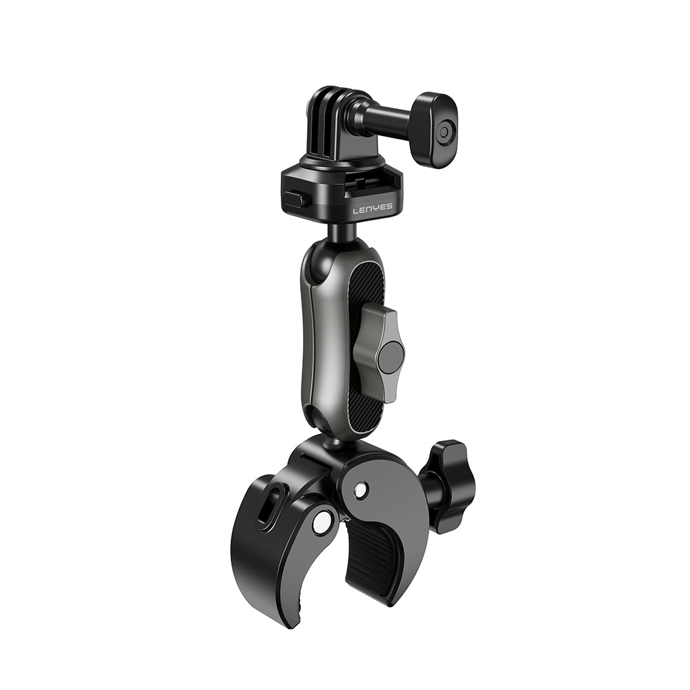 Lenyes LCT103 Bisiklet ve Motosiklet Aksiyon Kamera Tutucu Siyah