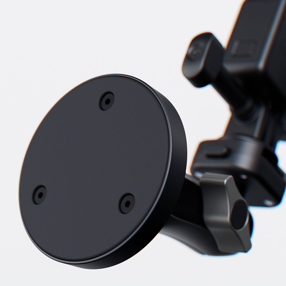 Lenyes LCT105 Teleskopik Vantuzlu Tasarım Aksiyon Kamera Tutucu Siyah